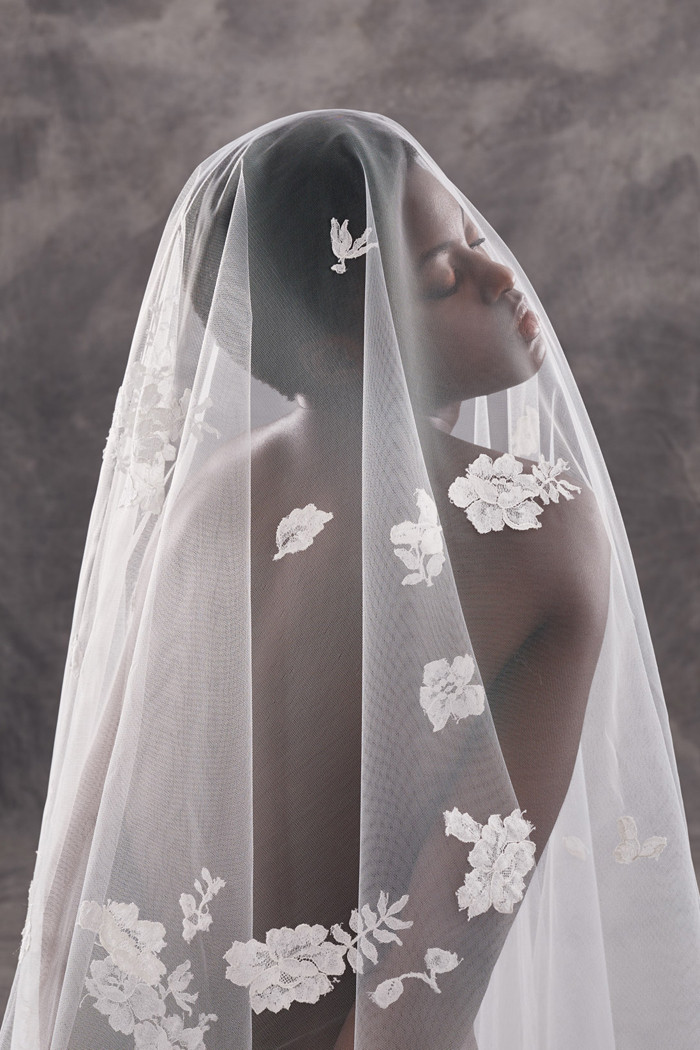 V 3181 en, Wedding veils, Bridal